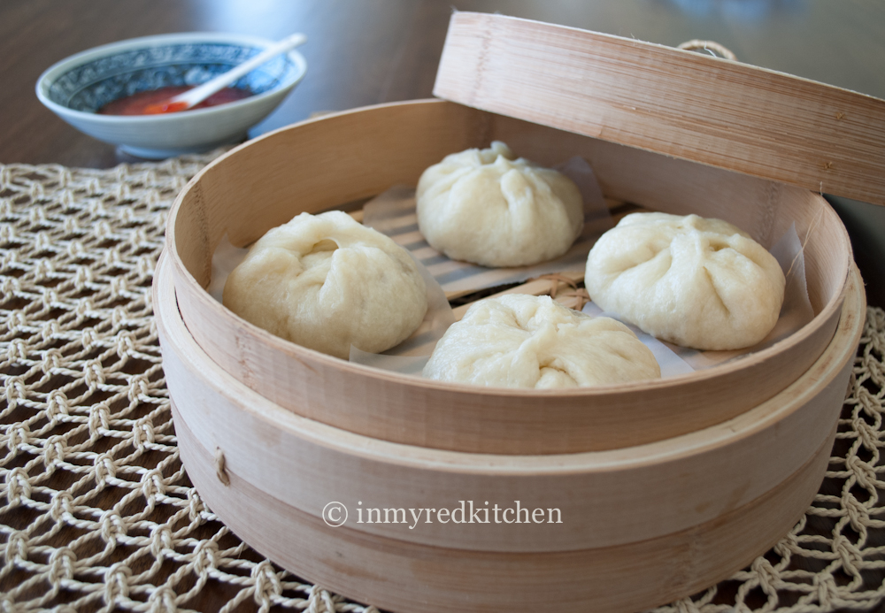 Baozi after steaming