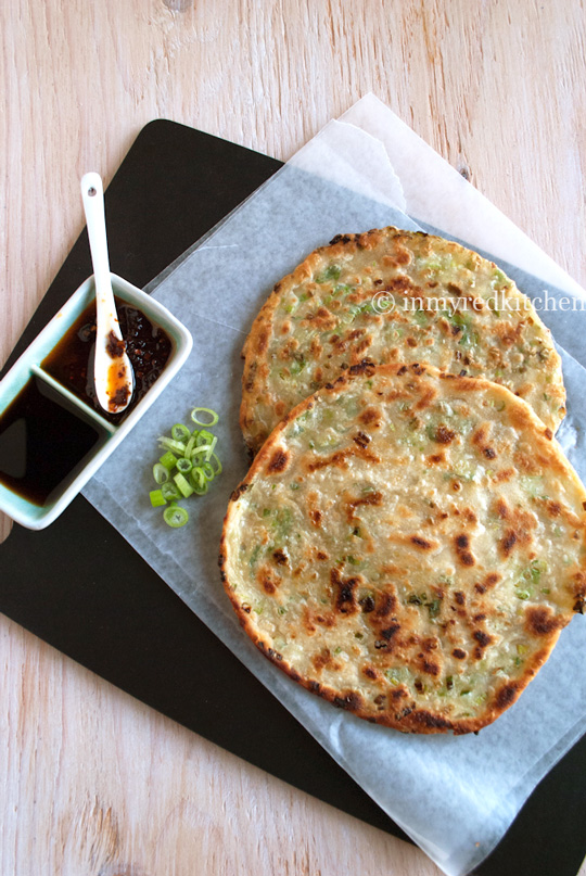 Chinese scallion pancake