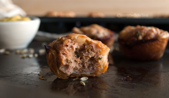 Fennel Pork Bites - perfect for a Superbowl party! | in my Red Kitchen