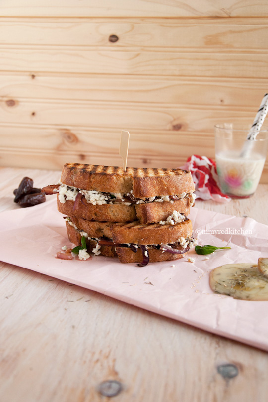 Grilled-goat-cheese-sandwich-with-bacon-and-dates-4-inmyredkitchen