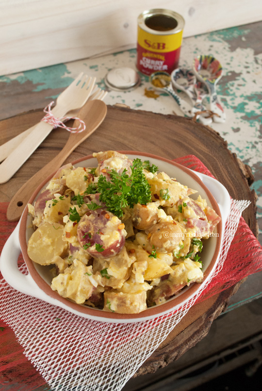 Curried potato salad