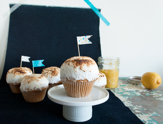 Lemon meringue cupcakes