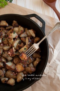 Ghee roasted sunchokes | in my Red Kitchen