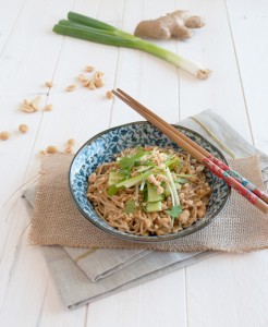 Dan dan noodles, you had me a spicy peanut sauce! | in my Red Kitchen