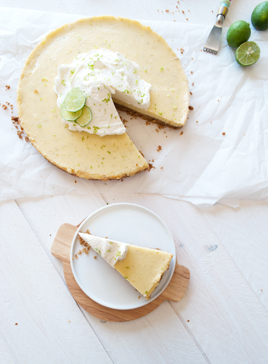 Key lime pie made of actual key limes, so delicious! | in my Red Kitchen