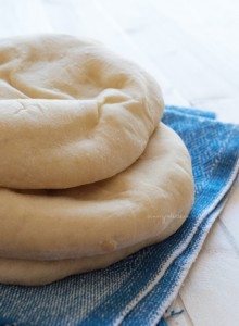 home made pita bread, easy and delicious! | in my Red Kitchen