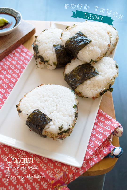 Onigiri, Japanese rice balls filled with yummieness! | in my Red Kitchen