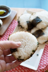 Onigiri, Japanese rice balls filled with yummieness! | in my Red Kitchen