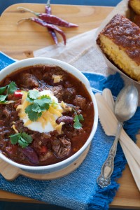 Beef chili from Jamie Oliver | in my Red Kitchen #foodtruck #foodtrucktuesday #jamieoliver #beefchili #chili