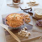 Chunky feta dip with almonds | in my Red Kitchen #glutenfree #snack #feta #recipe