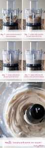 How to make banana soft serve | in my Red Kitchen #paleo #dairyfree #glutenfree #icecream