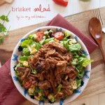 Mexican brisket salad, can I eat this every day? | in my Red Kitchen #brisket #salad #Mexican