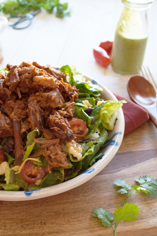 Mexican brisket salad, can I eat this every day? | in my Red Kitchen #brisket #salad #Mexican