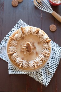 My contribution to the LA Cake Club: a Stroopwafel cheesecake! | in my Red Kitchen #stroopwafel #cheesecake #Dutch #caramel #treat