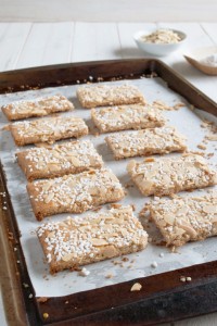Dutch Janhagel cookies for the Great Food Bloggers Cookie Swap | in my Red Kitchen #fbcookieswap #cookies #cookie #dutch #almondcookie