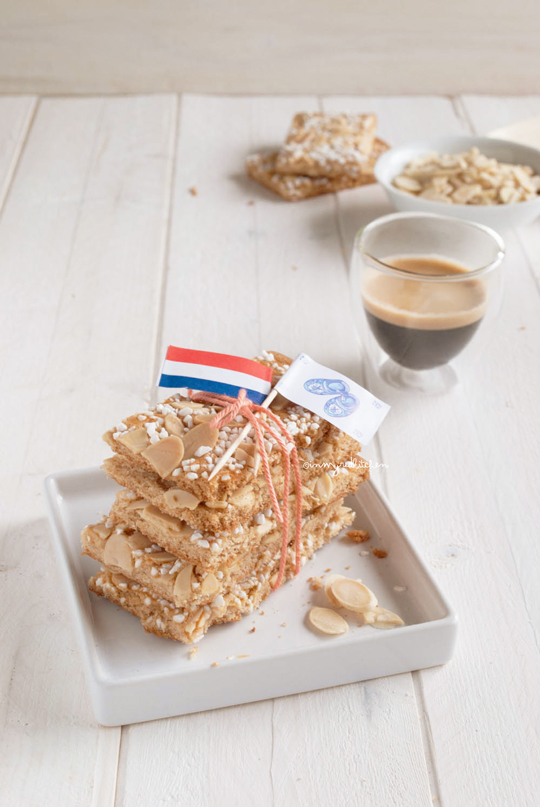 Dutch Janhagel cookies for the Great Food Bloggers Cookie Swap | in my Red Kitchen #fbcookieswap #cookies #cookie #dutch #almondcookie