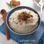 Cauliflower mash with boursin | in my Red Kitchen #cauliflower #lowcarb #paleo #cauliflowermash