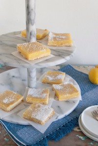 Simple lemon bars, refreshing dessert treat! | in my Red Kitchen #lemon #pie #lemonbars