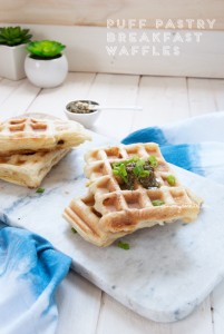 puf pastry breakfast waffles | in my Red Kitchen #waffes #puffpastry #puffpastrywaffles #recipe #breakfastwaffles