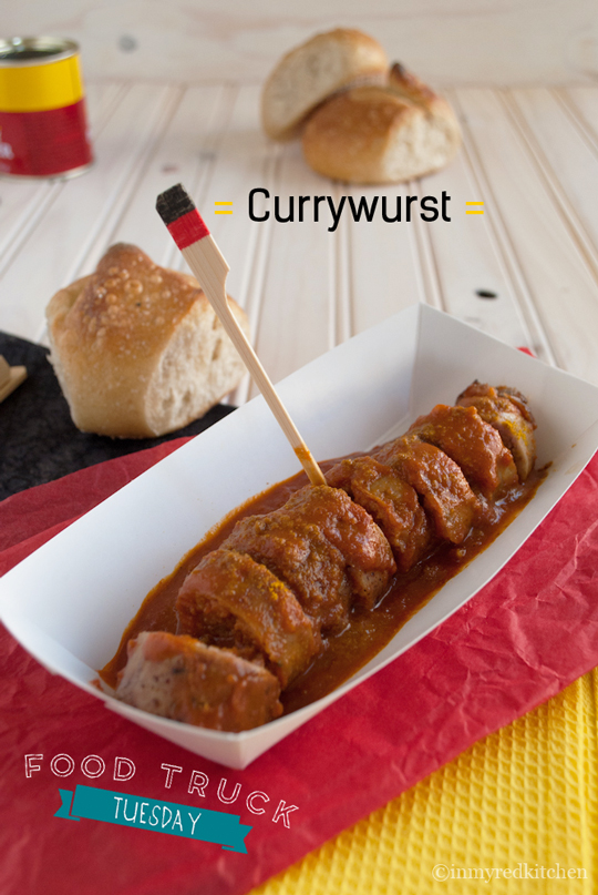 German currywurst - simple to make and so delicious! | in my Red Kitchen