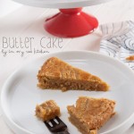 Dutch butter cake - yes, you read that right: BUTTER cake! | in my Red Kitchen #butter #cake #buttercake #recipe